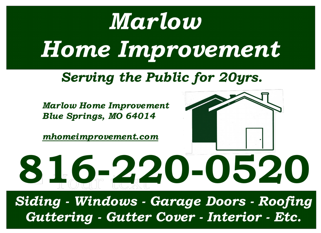 Marlow Home Improvement Blue Springs MO 64014 8162200520