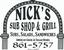 Nick's Sub Shop & Grill