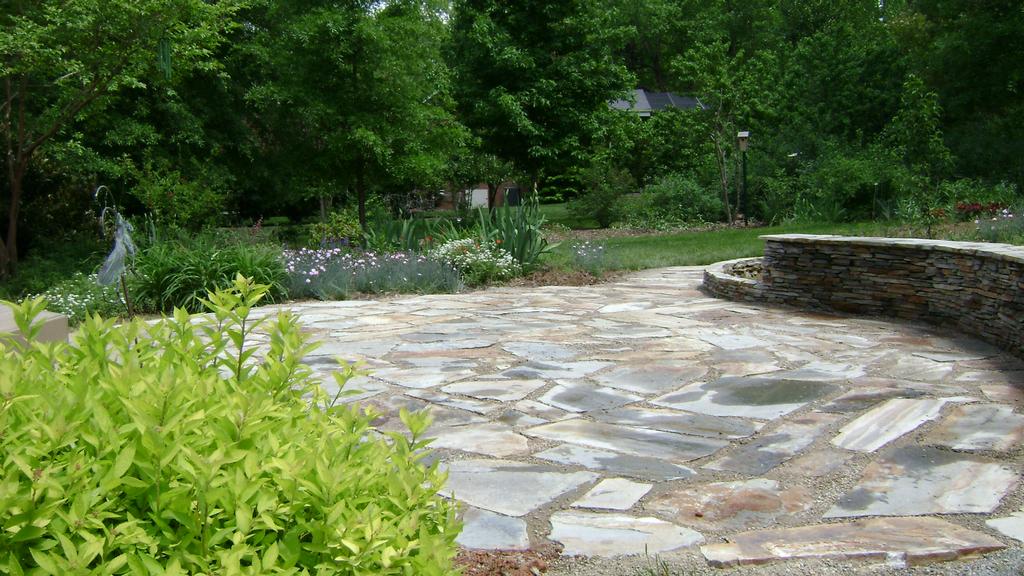 Flagstone patio 1 from Fine Edge Landscape Design in Monroe, NC 28112