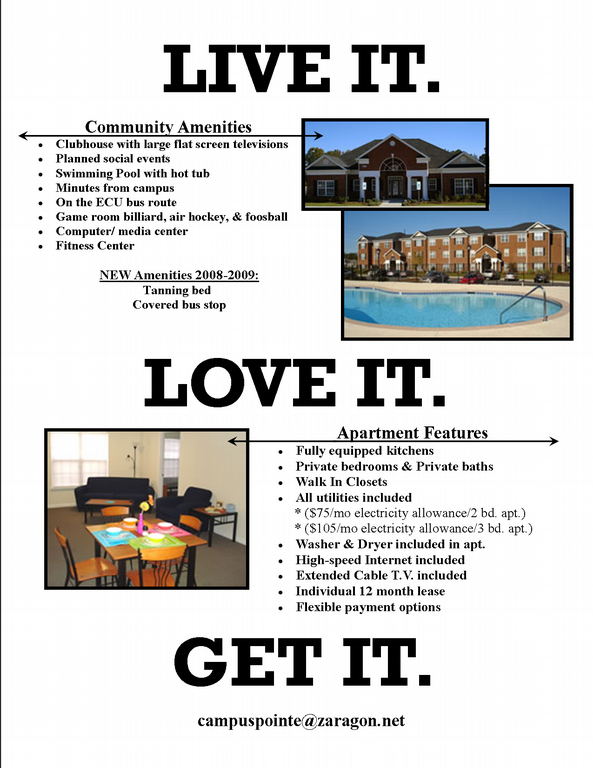 apartment flyer template