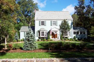 Blue House by Joseph Lombardi Landscape Design and Maintenance Wharton 07885 