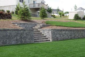 Montclair NJ Block Wall by Joseph Lombardi Landscape Design and Maintenance Wharton 07885 