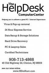 Helpdesk In Hunterdon Llc - Clinton, NJ