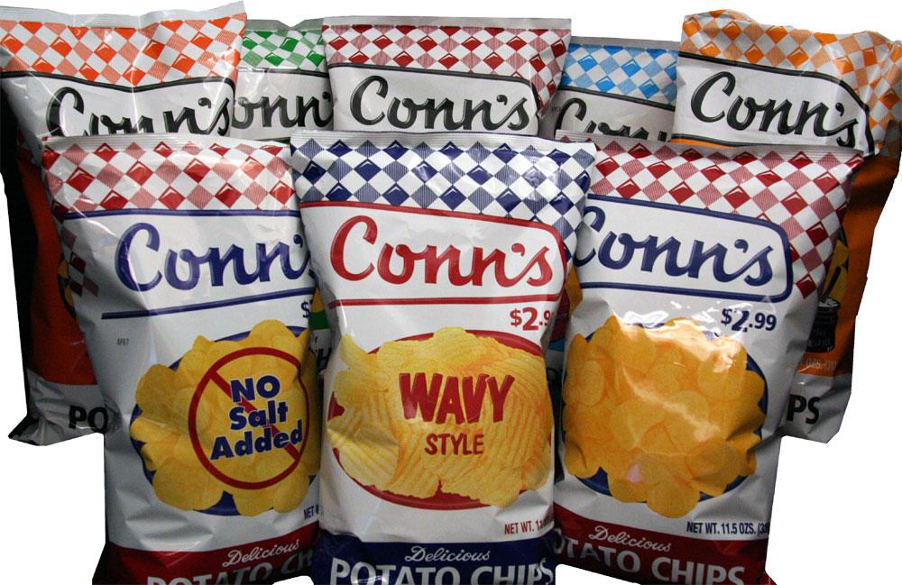 Conns Potato Chip Co Zanesville OH 43701 7404524615