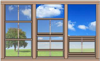 4-Track Vertical Operating Vinyl Window by Northeast Window Incorporated Pittston 18640 