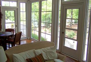 4 Track Vertical Vinyl with Matching Door by Northeast Window Incorporated Pittston 18640 