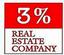 3% Real Estate Company