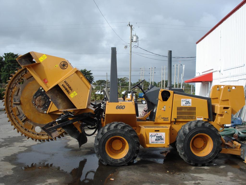 Wheel Trencher from Frye's Tool Rental of Homestead in Homestead, FL 33032