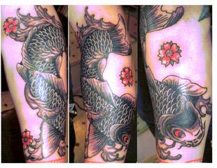 Black+koi+tattoo+designs