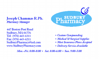 Sudbury Pharmacy - Sudbury, MA