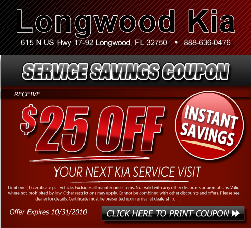 Kia service discount coupons
