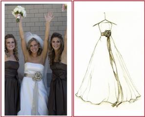 Wentzville House Beauty on Dreamlines Wedding Dress Sketch  Wentzville Mo 63385