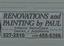 Renovations and Painting by Paul