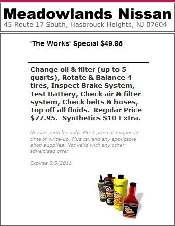 nissan maintenance