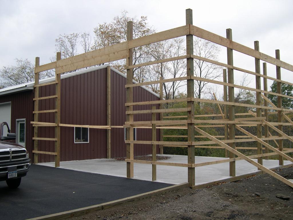 Image Gallery Pole Barn Construction