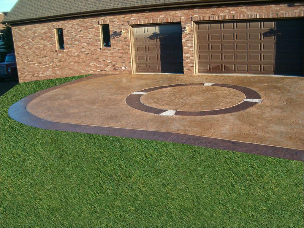 Pictures for custom concrete designs in Kenosha, WI 53140