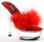 Slip on Sandal w RedFaux Feather Toe Strap & Clear Heel  Platforn WMS.jpg