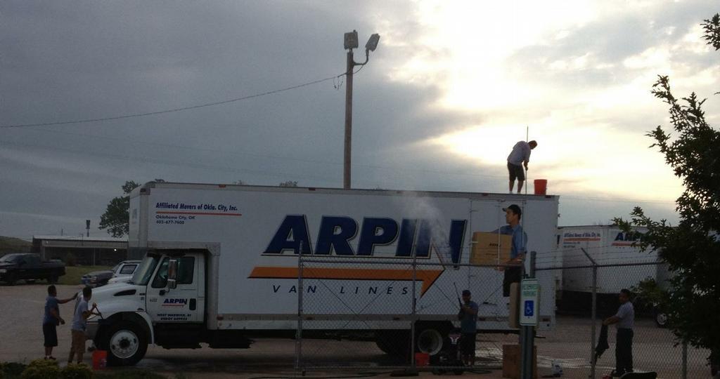 Early morning truck cleaning before the day starts! from ...
