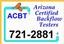 Arizona Certified Backflow Testers (ACBT)