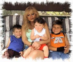 Maria and GrandAngels 2003.jpg by BORRASSO LANDSCAPING  *1977* ~ Maria A. Borrasso, Owner         Pittsburgh 15239 