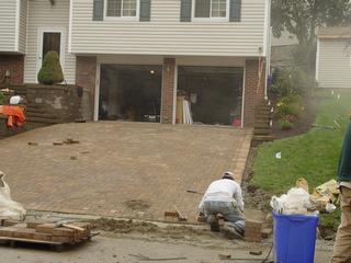  Omni-Stone Driveway In The Works.jpg by BORRASSO LANDSCAPING  *1977* ~ Maria A. Borrasso, Owner         Pittsburgh 15239 