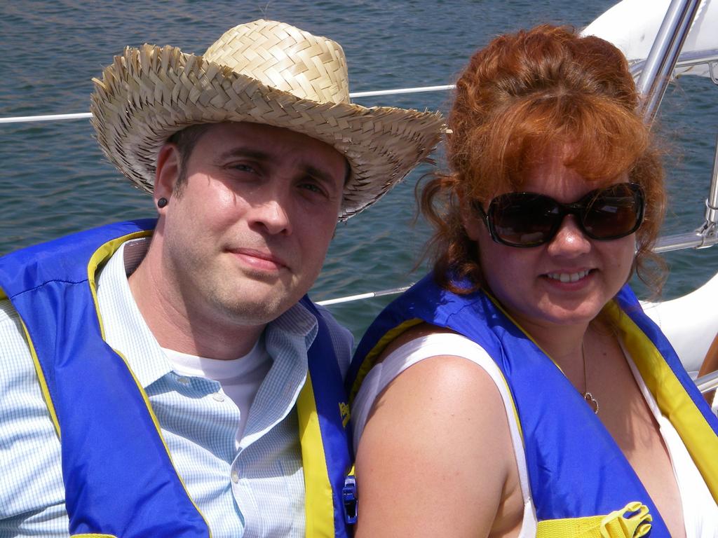 chuck and flour tie the knot