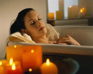 Aromatherapy relaxation bath