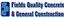 Fields Quality Concrete & General Construction Inc.