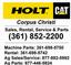 Provided by HOLT CAT Corpus Christi, Corpus Christi 