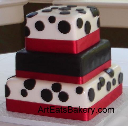 Elegant Birthday Cakes on Black And White Elegant Unique Tiered Modern Wedding Cake Designs And