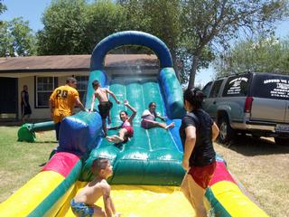 12ft high 30ft long - by AROUND WE BOUNCE PARTY  RENTALS San Antonio 78245 