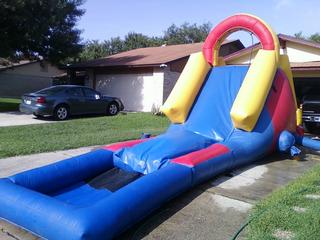 SMALL WATER SLIDE / BALL PIT SLIDE by AROUND WE BOUNCE PARTY  RENTALS San Antonio 78245 