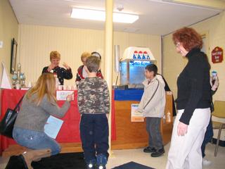 The Snowcone Station at LESTC's 2007 Blizzard of '77 30th Anniversary Event by Lake Erie Seaway Trail Center Hamburg 14075 