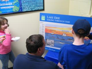 Educational displays interpret the maritime, cultural, and natural history of Hamburg and other Seaway Trail communities.  by Lake Erie Seaway Trail Center Hamburg 14075 