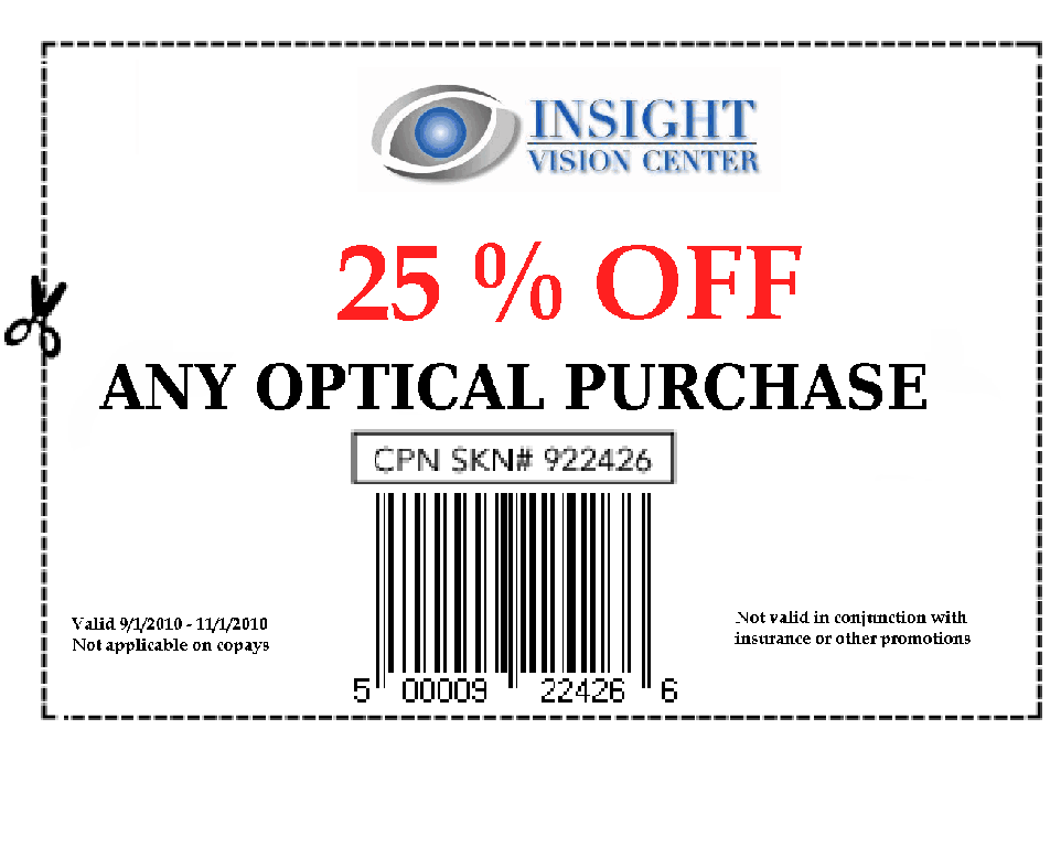 Sansbury eye center coupons