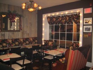Interior Cafe Dining Area by Under The Oak Cafe Phila 19126 