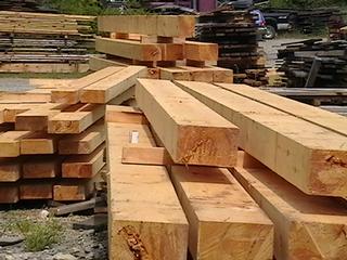 timbers.JPG provided by Great Brook Forest Products Langdon 03602 