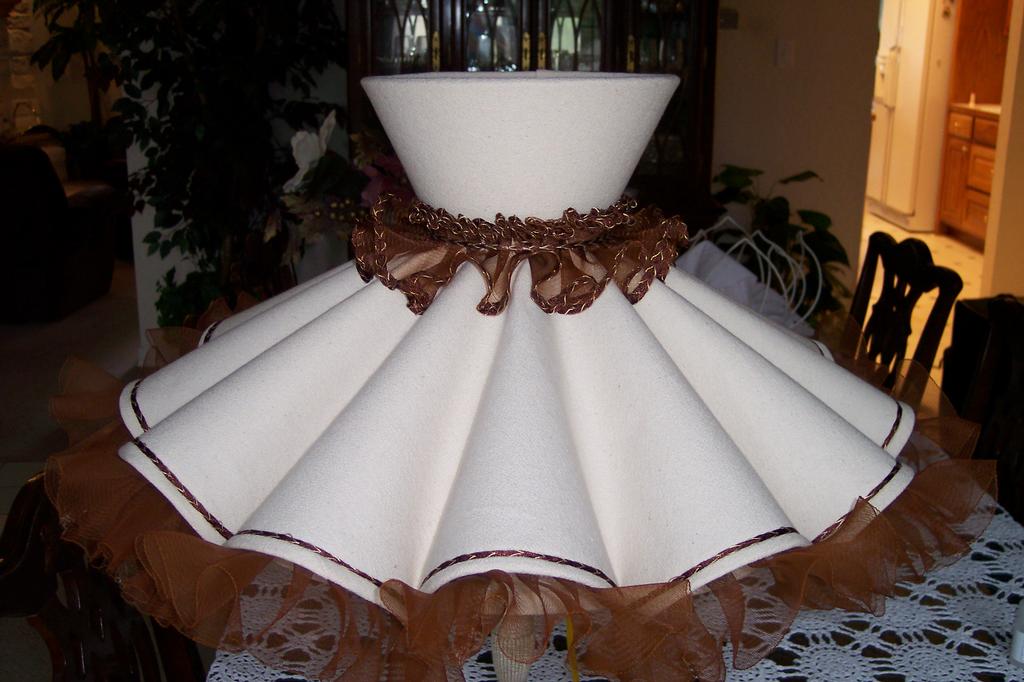 Early american buckram shade from Lampshades Designs Unlimited The Lampshade Lady in