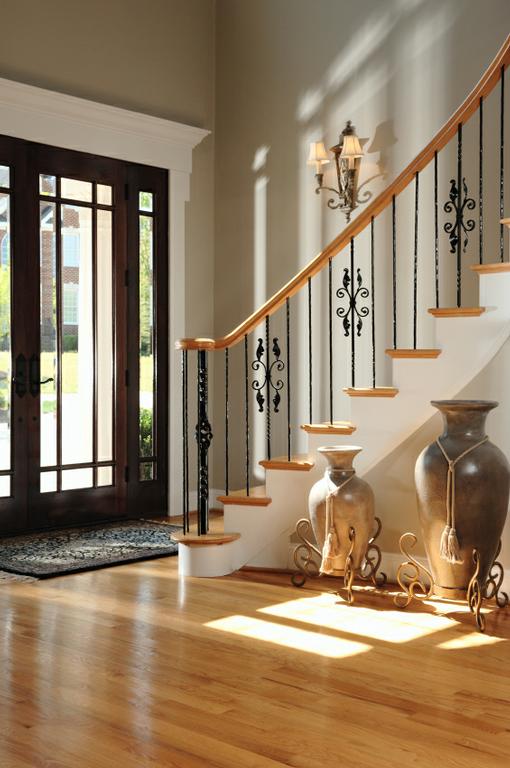 Two story foyer from capital painting & decorating, inc. in oswego ...