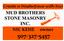 MUD BROTHERS STONE MASONRY, INC.