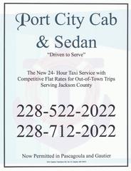 Port City Cab & Sedan - Pascagoula, MS
