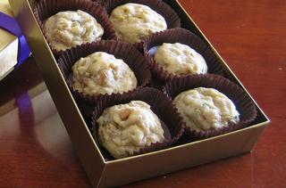 1/2 lb box of cookies close up by LaCross Cookie Company Pompano Beach 33062 