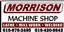 Provided by Morrison Machine Shop, Xenia 