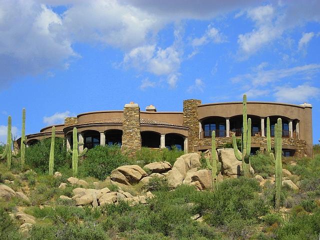 desert mountain home