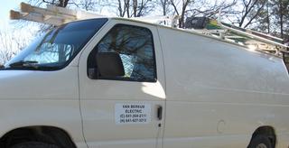 Service Van provided by Van Berkum Electric Pella 50219 