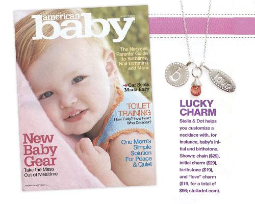 baby magazine cover