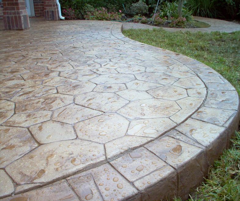 Stamped Concrete Patio