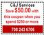 Provided by C&J Service-Go Green, Joliet 
