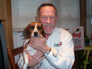 Frank & Daisey.JPG provided by Ladybug Pest Management Inc Delmar 19940 