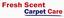 Fresh Scent Carpet Care